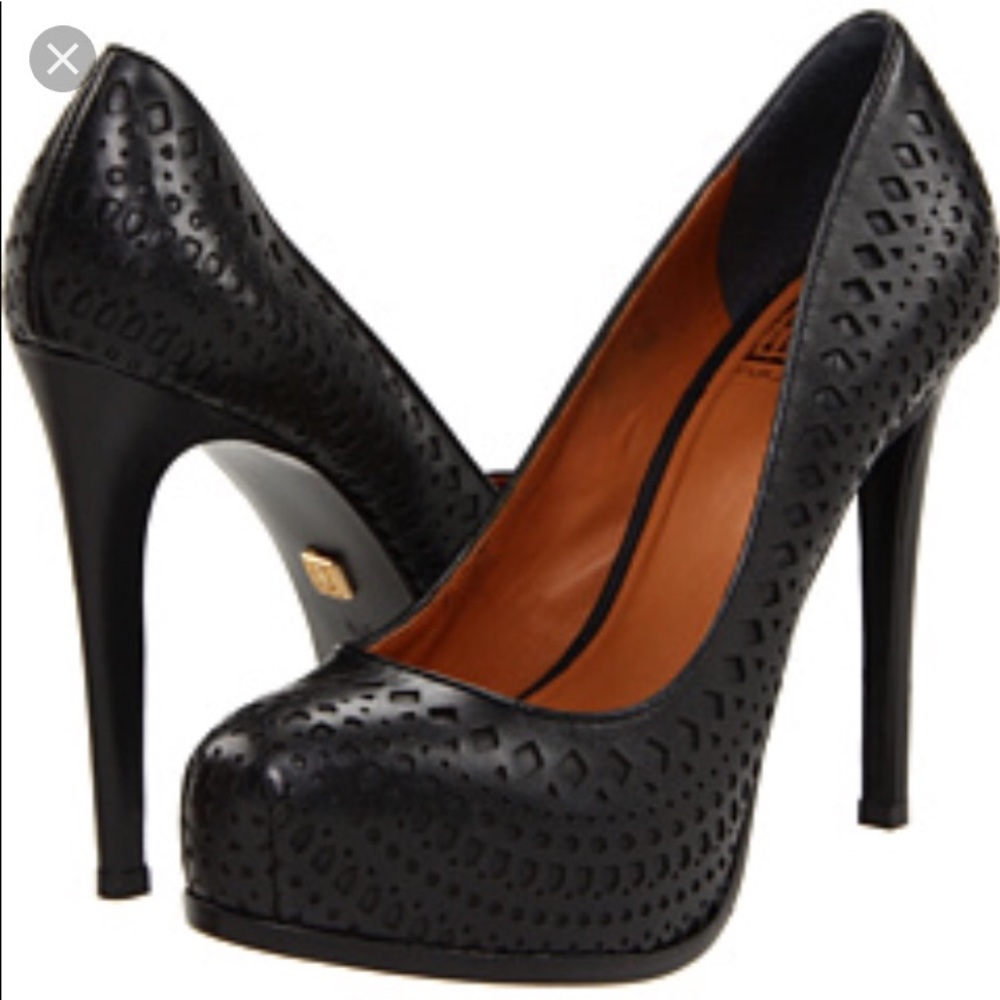 Pour la Victoire black vegetal shoes